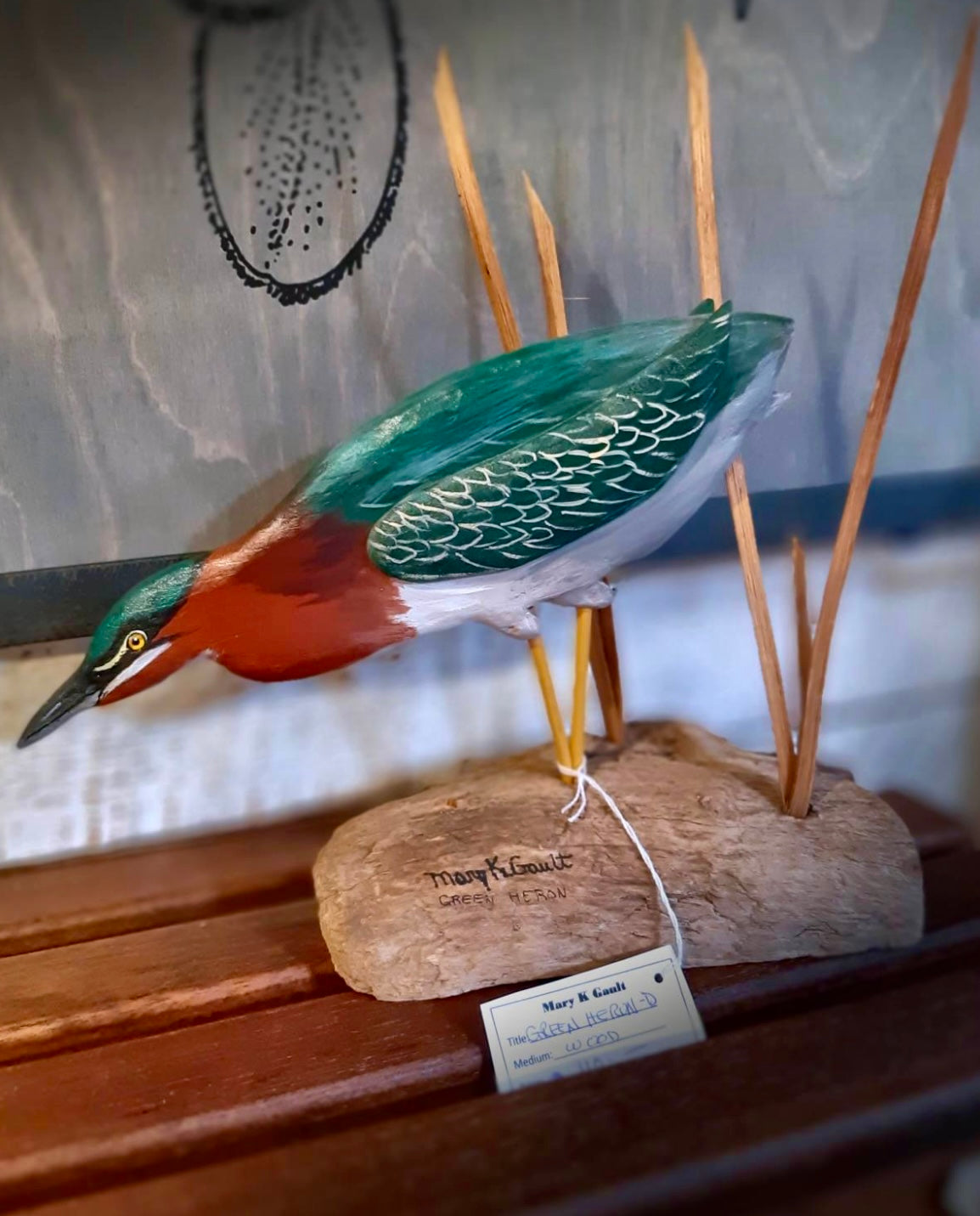 Mary K. Gault Carvings & Paintings