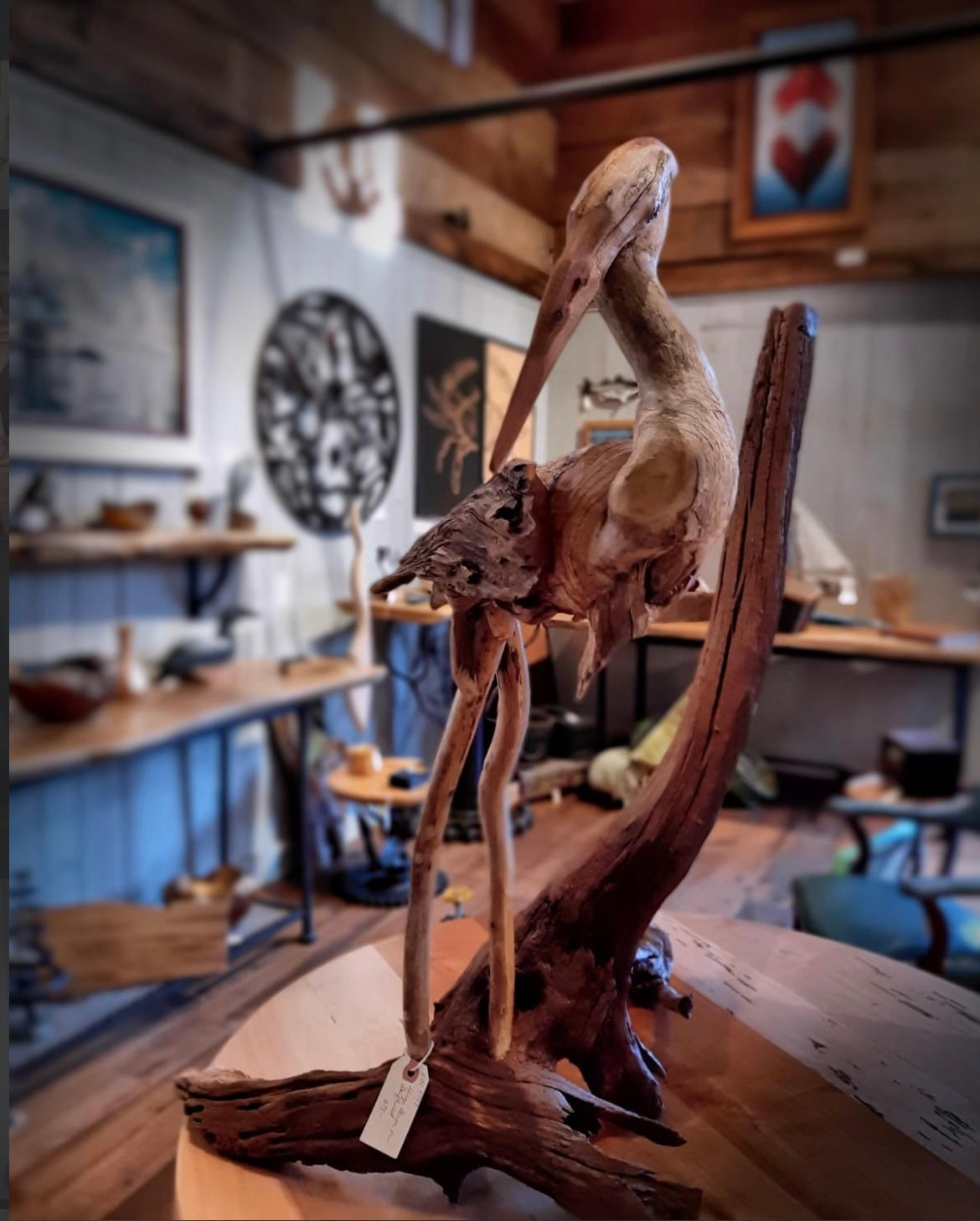 Larry Ringgold Driftwood Sculptures