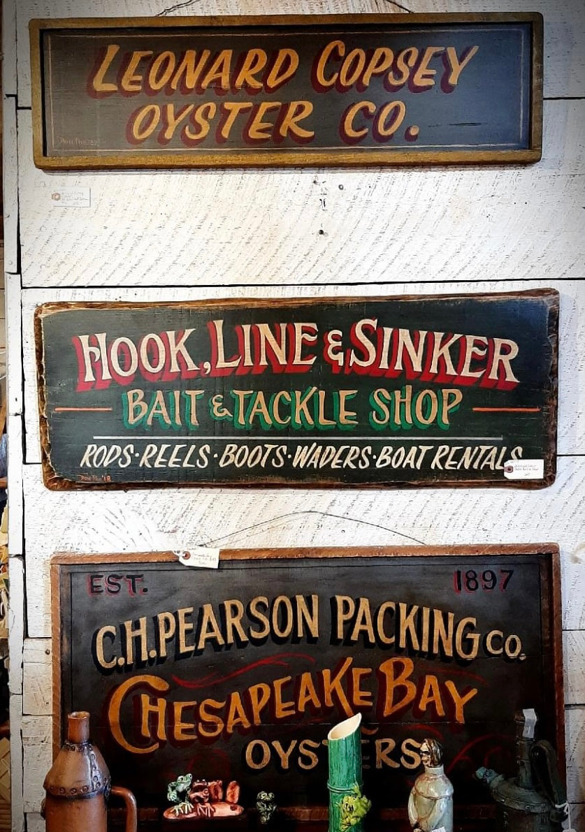 Hand Painted Donnie Poe Signs