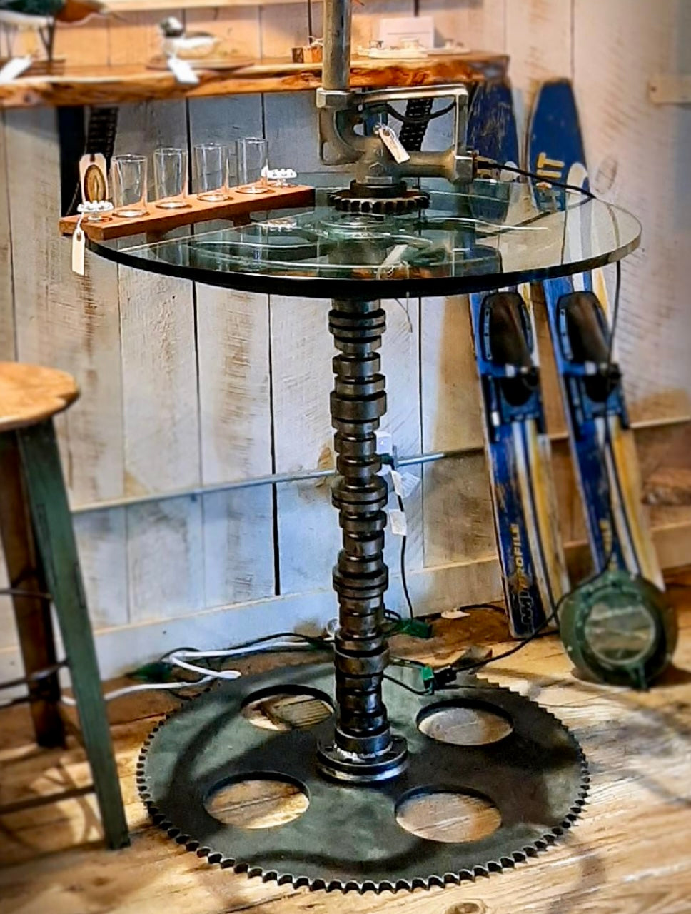 Man Cave Round Bar Tables