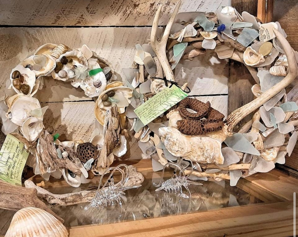 Susan Hill Beach Glass Art